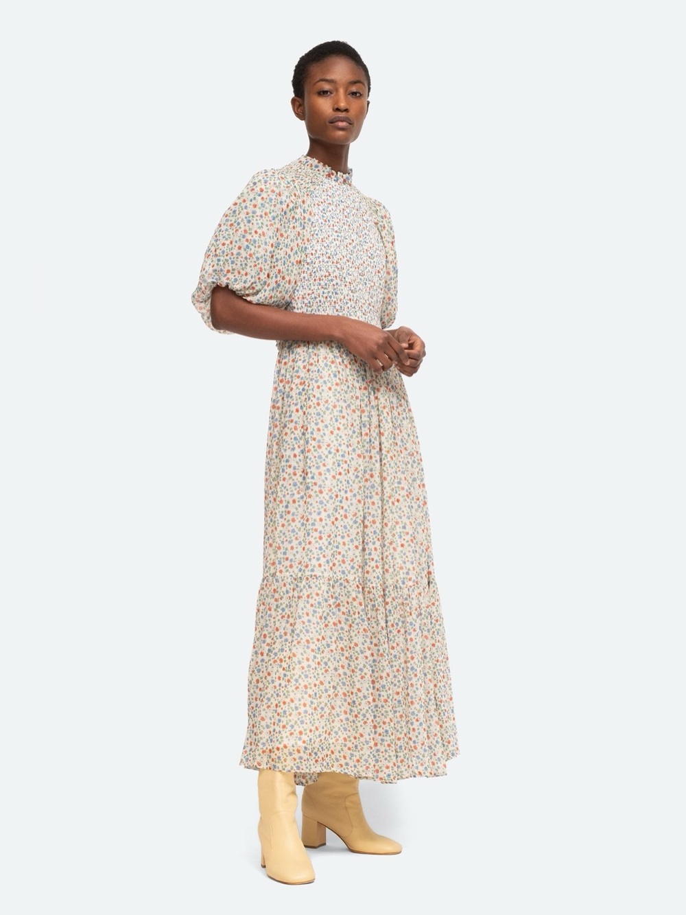 SEA New York - Bubbie Maxi - Floral Dress (size 8)